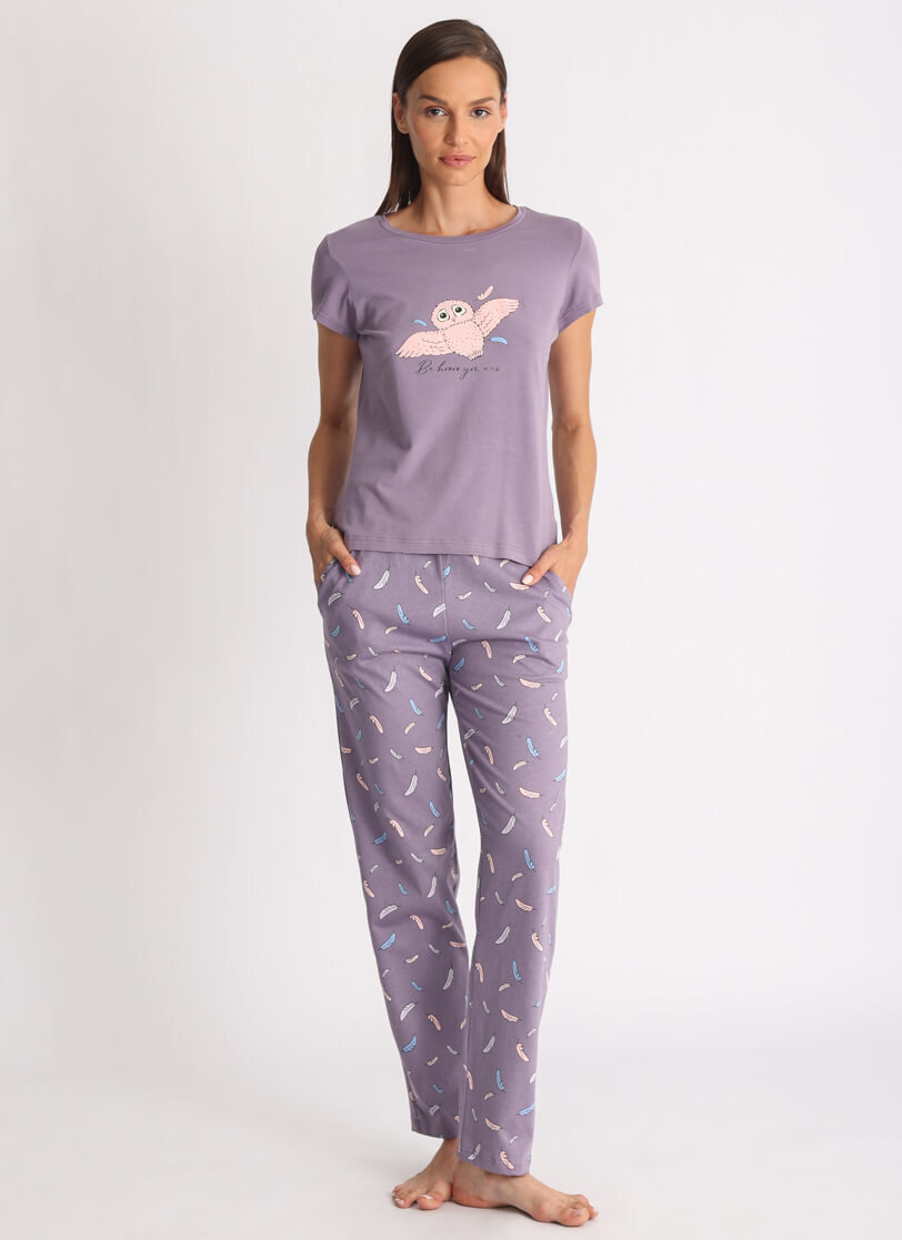 Женские брюки пижамные E25K-82D101