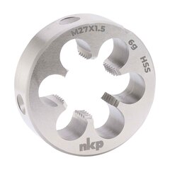 Плашка М27х1,5 DINEN22568 HSS 6g 65х18мм NKP 240272N