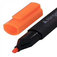 
          Текстовыделитель, Alingar, "Line", оранжевый, овальный корпус, скошенный, 1-4 мм, 12 шт/уп, картонная упаковка