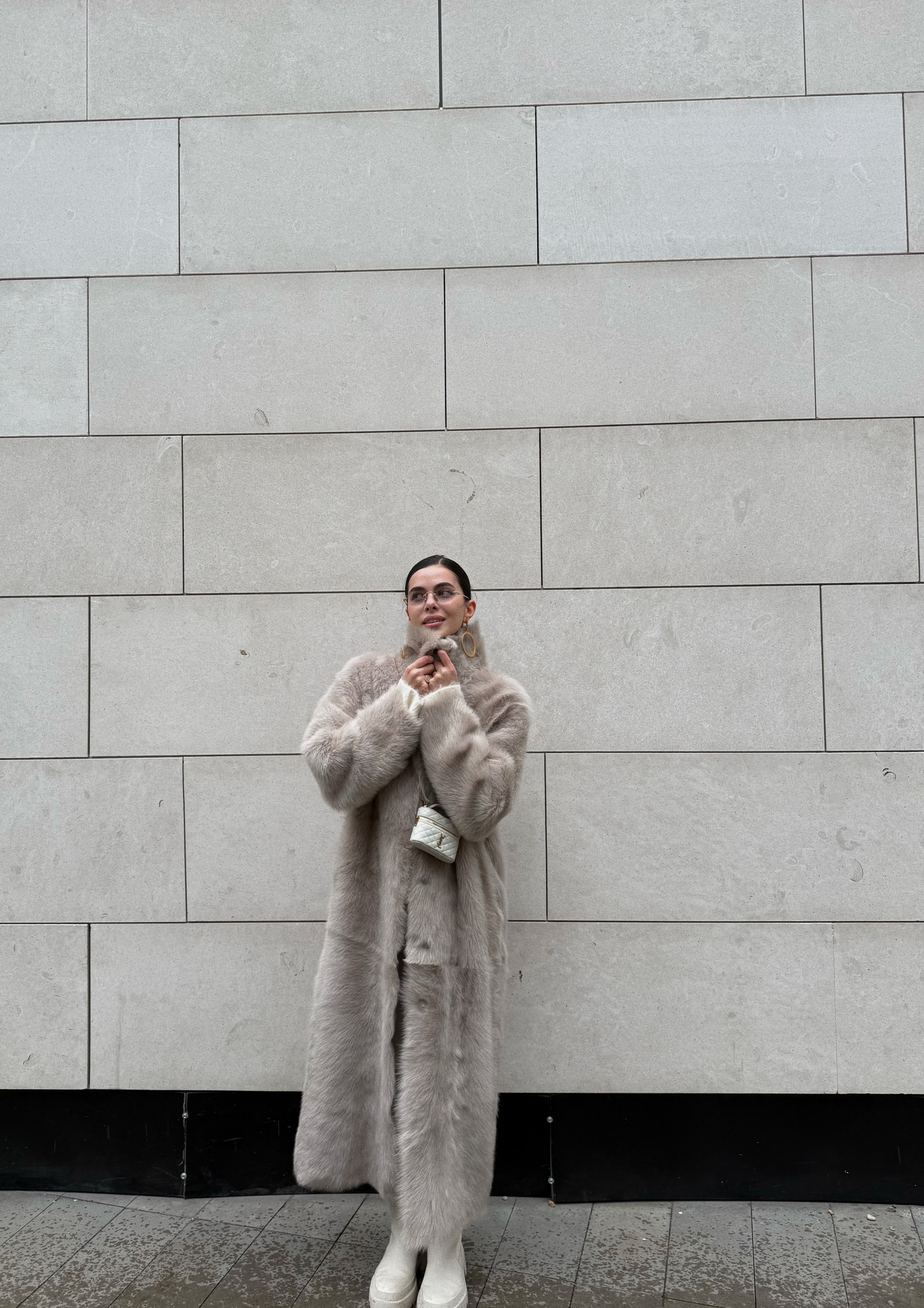 Двустороннее пальто-дубленка Toscana