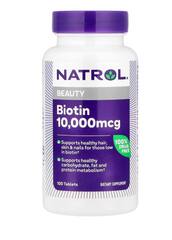 Natrol биотин, 100 таблеток