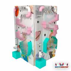 Интерактивная стена для школы «Тайна далёких планет», 8×1,8×0,3 м