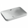Ceramica Nova Element CN5041 Умывальник прямоугольный встраиваемый сверху в столешницу, 60.5x41.5, цвет: белый