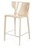 Стул полубарный Austin кожа цвет бежевый