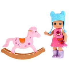 Кукла с качалкой-лошадкой,  yl1701p на