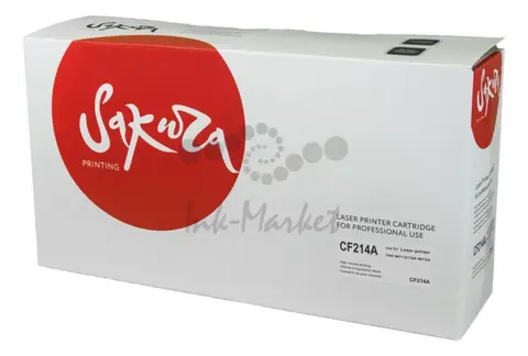 Картридж Sakura CF214A (14A) для HP, черный, 10000 к.