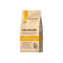 Сухой низкозерновой корм GRANDORF CAT 4 Meat PROBIOTIC STERILISED Четыре вида мяса для стерилизованных кошек 8кг