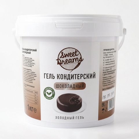 Гель шоколадный (желейная глазурь), 1 кг