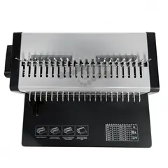 Переплетчик Office Kit B2130E A4/перф.35л.сшив/макс.500л./пластик.пруж. (6-51мм)/электр. — фото 6