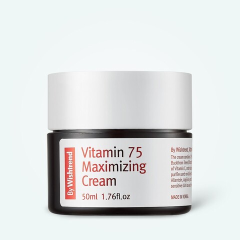 Усиленный крем с экстрактом облепихи BY WISHTREND Vitamin 75 Maximizing Cream 50 мл