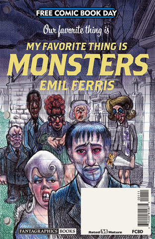 My Favourite Thing is Monsters. Free Comic Book Day