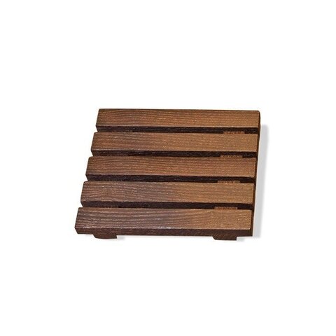 Decor Walther 0925985 Decor Walther Wood STS Мыльница настольная, цвет: темный ясень ЗАКАЗ ПО ЗАПРОСУ