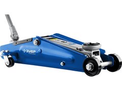 ЗУБР Т-70, 3 т, 130 - 410 мм, подкатной домкрат с поворотной ручкой, Профессионал (43052-3)