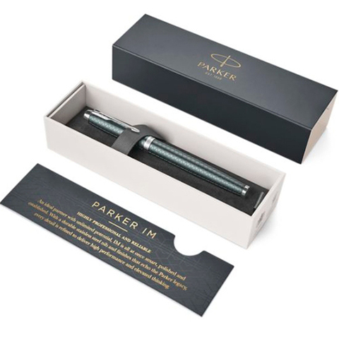 Parker IM Premium - Green CT, перьевая ручка, F