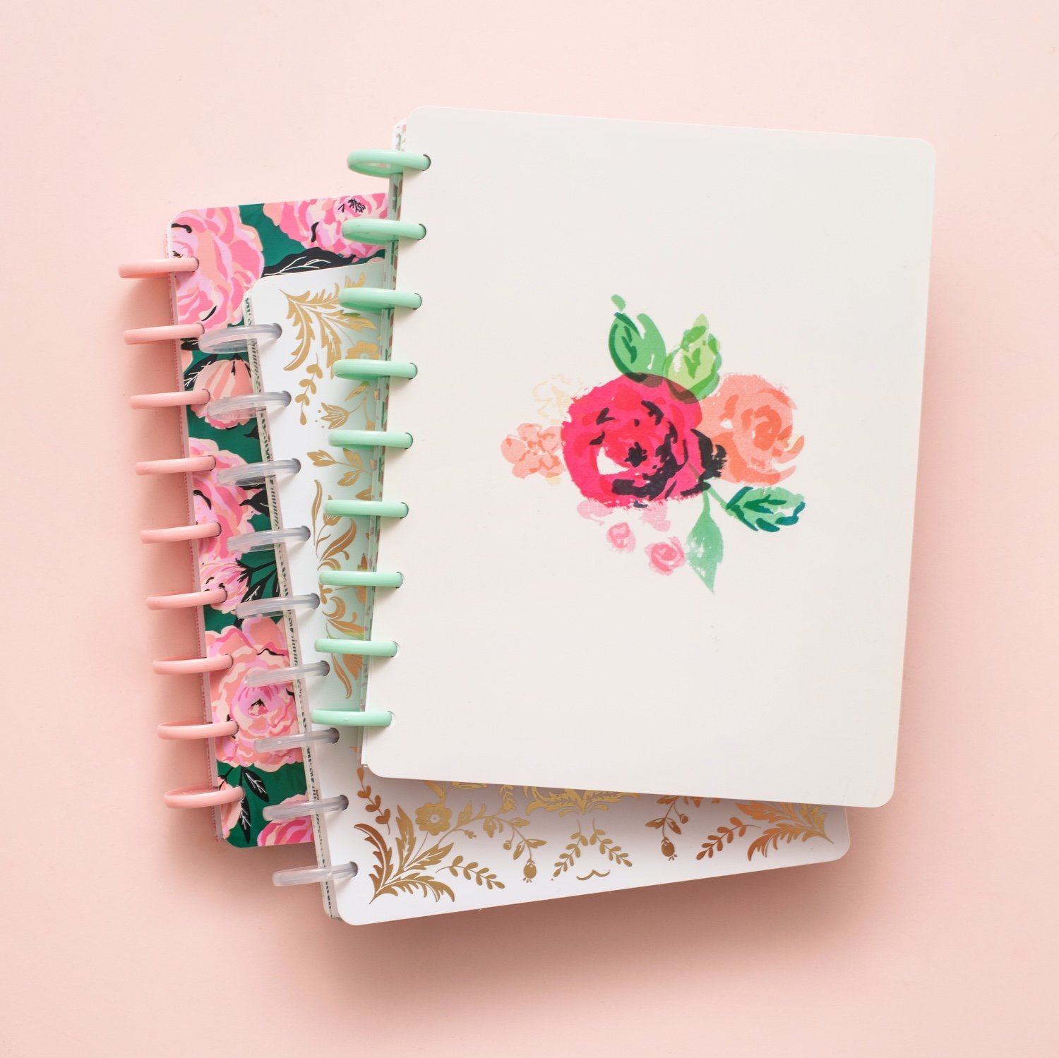 Планер на дисках, не датирован. Maggie Holmes Day-To-Day Undated 12 Month Planner- Blossom