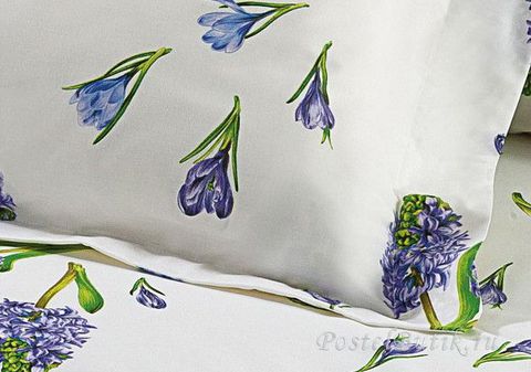 Постельное белье семейное Mirabello Primi Fiori розовое