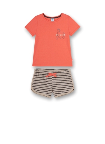 Пижама с коротким рукавом для девочки Sanetta 232712 3435