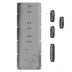 Fantini  91 00 W043 планка и соединения, для простой вертикальной и горизонтальной установки термостатических смесителей, для установки - D300A / D391A - 3 выхода фото