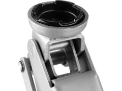 ЗУБР Т-70, 3 т, 130 - 410 мм, подкатной домкрат с поворотной ручкой, Профессионал (43052-3)