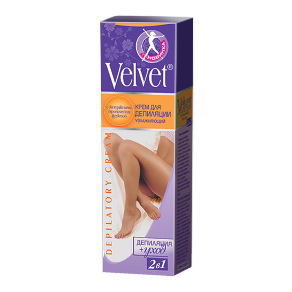 Velvet Крем для депиляции 2 в 1 увлажняющий с экстрактом тропических фруктов - Timex
