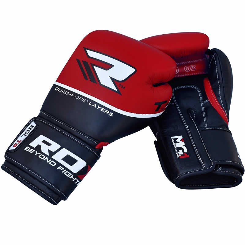 Перчатки Перчатки для бокса RDX Boxing Glove BGL-T9 Red 1.jpg
