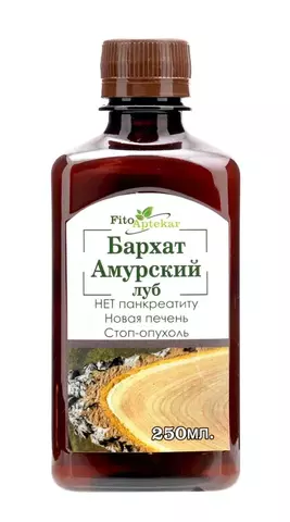 Настойка Бархата амурского, луб, 250 мл