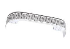 Пластиковый карниз с тиснением Legrand 3-х рядный Ажур 2000 мм