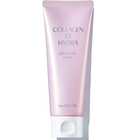 The Saem Collagen Ex Hydra Cleansing Foam Пенка для лица увлажняющая с коллагеном