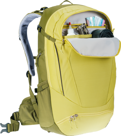 Картинка рюкзак велосипедный Deuter Trans Alpine 30 Sprout-Cactus - 8
