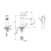 Смеситель для раковины однорычажный Ideal Standard Connect Air A7016AA