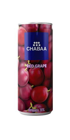 Напиток CHABAA с соком Красного винограда, 230 мл