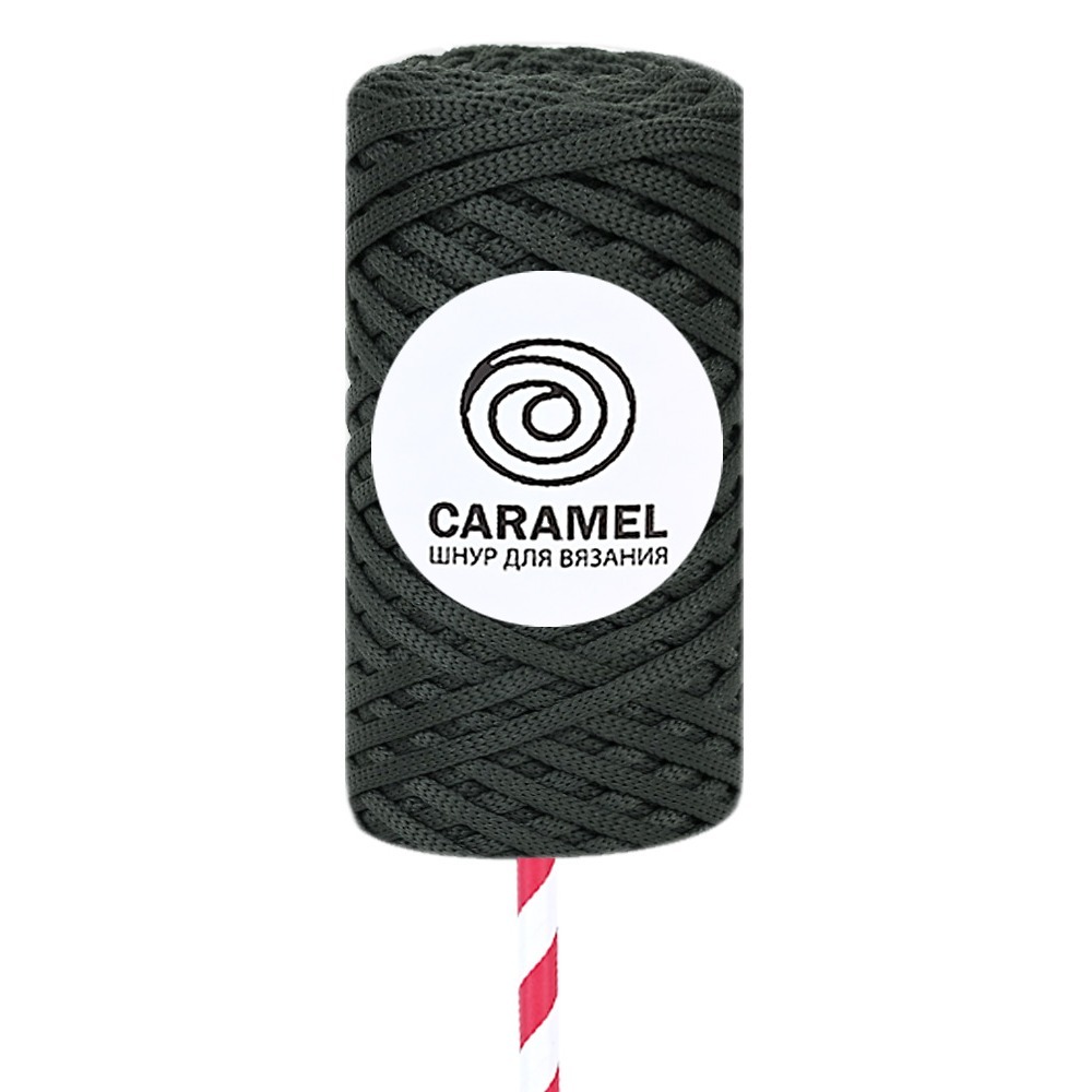 Плоский полиэфирный шнур Caramel Полиэфирный шнур Caramel Чёрный изумруд cherniy_izumrud-1000x1000_1_1_.jpg
