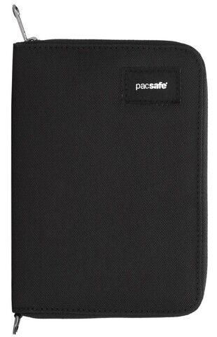 Картинка кошелек Pacsafe RFIDsafe travel organizer серый - 1
