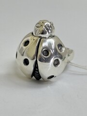 Божья коровка (кольцо из серебра)
