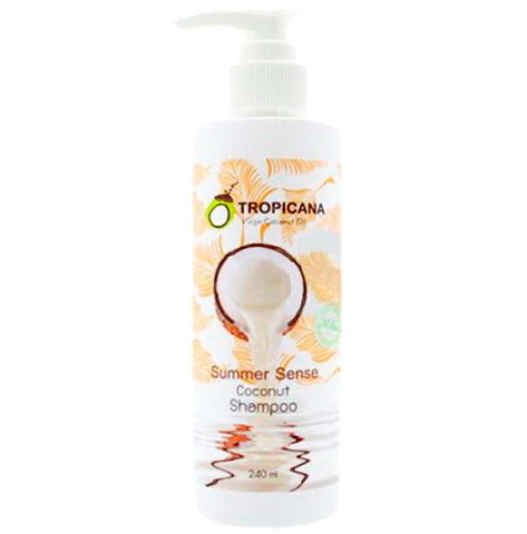 Шампунь для волос на кокосовом масле Tropicana Summer Sense Coconut Shampoo, 240 ml