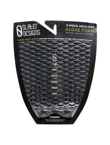 SLATER DESIGNS 5 Piece Arch Traction Pad Black/Grey