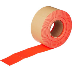 Этикет-лента прямоугольная красная 29х28 мм (10 рулонов по 700 этикеток)