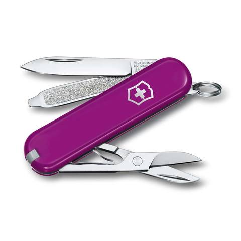 Нож-брелок Victorinox Classic SD Colors, Tasty Grape (0.6223.52G)