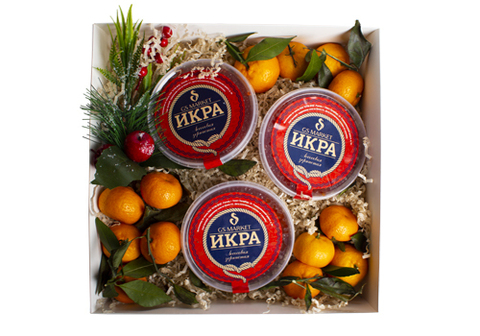 Подарочный набор "Ассорти Дальневосточной икры"