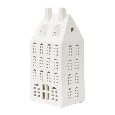 Домик из фарфора с подсветкой 21.6см Tkano New Year Essential Aalborg