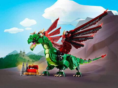 LEGO Creator 3in1: Средневековый дракон (31161)