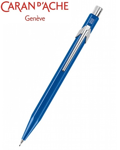 Карандаш механический Caran d’Ache Office 844 Metal-X, Blue CT, 0,7 mm (844.140)