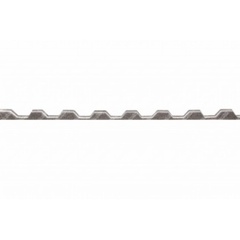 Уплотнитель С20 1,1м верхний под конек без клеевого слоя 10шт/упак