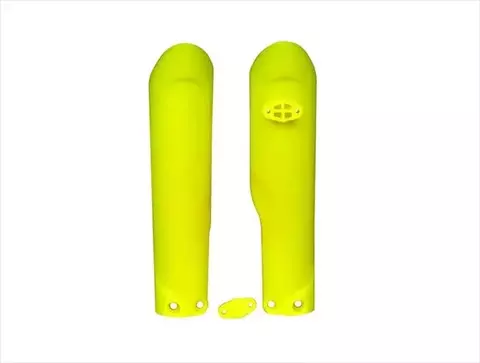 Защита вилки SX85 18-23 # TC85 18-23 # MC85 21-23 желтая неон