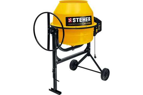 CM-200	STEHER 200 л, бетономешалка