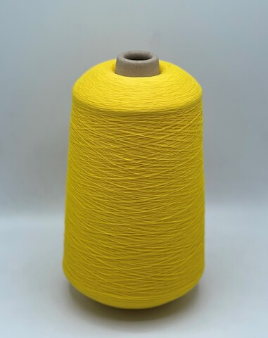 Kyoritsu (пр.Япония),art-Angel yarn 1/60 6000м/100гр,100%Полиамид(Эластан),цвет-Желтый арт.20585