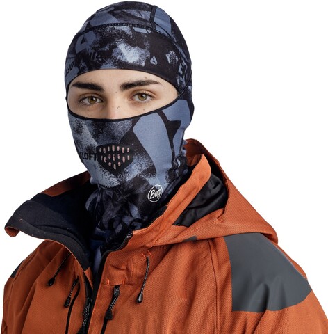 Картинка балаклава Buff Balaclava Thermonet Skatick Graphite - 2