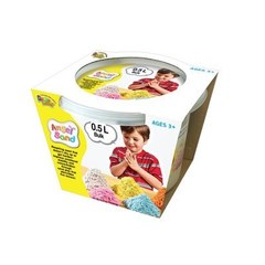 Песок для творчества"Angel Sand", 500г, цвет белый