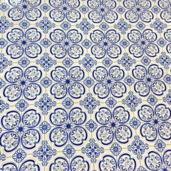 Платок шёлковый принт майолика 71*71 арт.П03