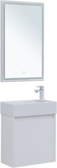 Aquanet 302531 Набор мебели Nova Lite 50 1 дв. цв. бел. глянец (302531) фото